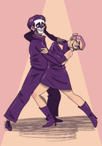 A young Papa Nihil and Sister Imperator dancing