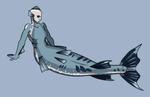 great barracuda mermaid