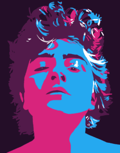 iconic bumble tea portrait of Ella Boggs